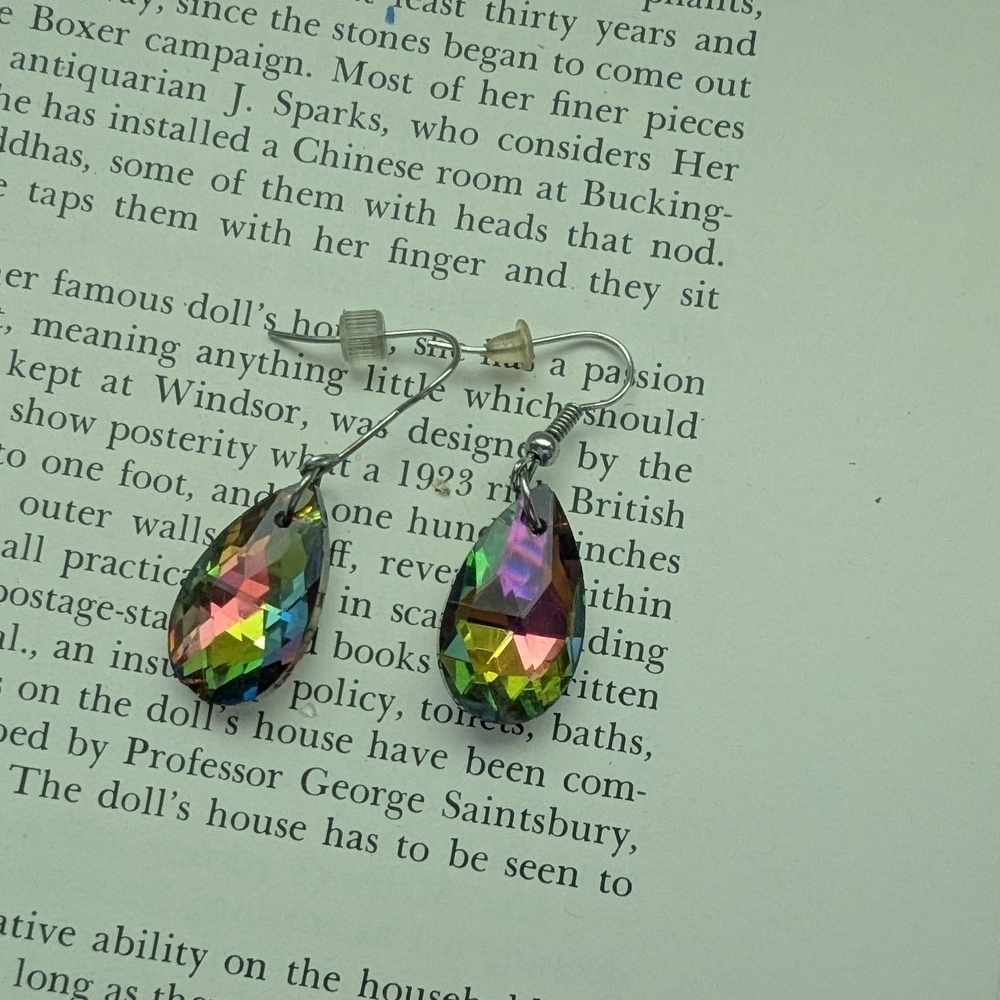Multicolor Teardrop Earrings